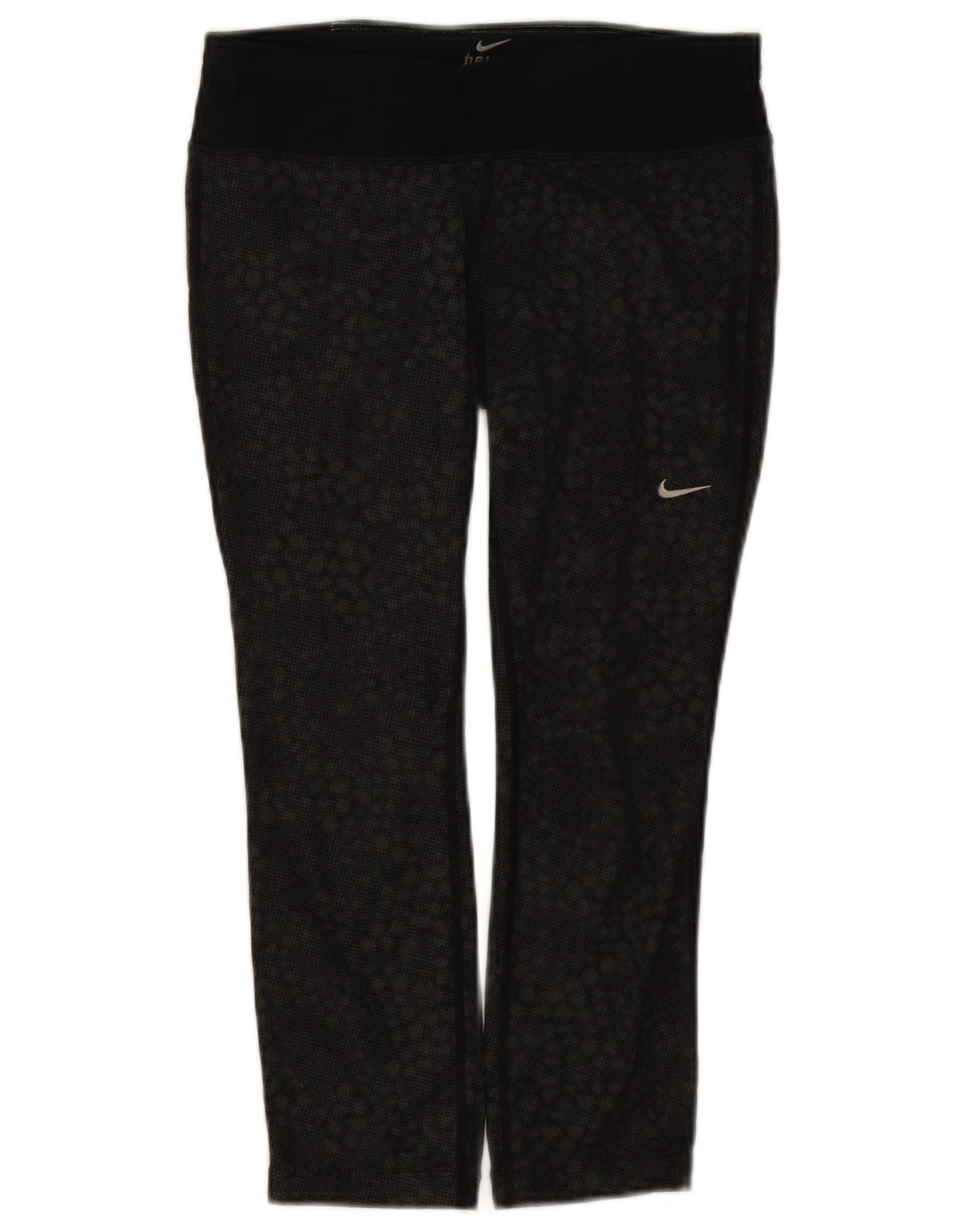 Nike Legging Dri Fit pour femme UK 10 Petit Noir Géométrique