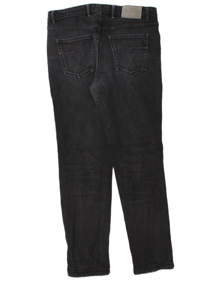 Massimo Dutti Jean slim pour homme EU 40 Medium W31 L28 Noir