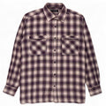 Rosengarten Chemise Flanelle Homme Bleu Moyen Carreaux Coton