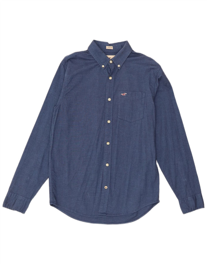 Hollister Chemise Homme Small Bleu Coton