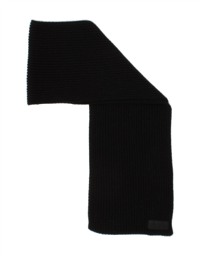 VICTORIAS SECRET Womens Knit Rectangle Scarf One Size Black Acrylic Vintage Victorias Secret and Second-Hand Victorias Secret from Messina Hembry 