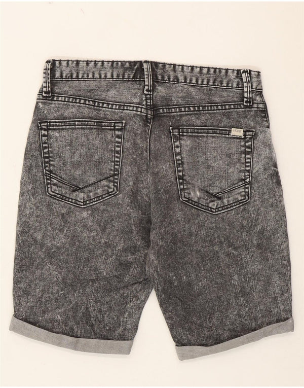 Vans Short en jean délavé à l'acide W28 pour femme, gris moyen