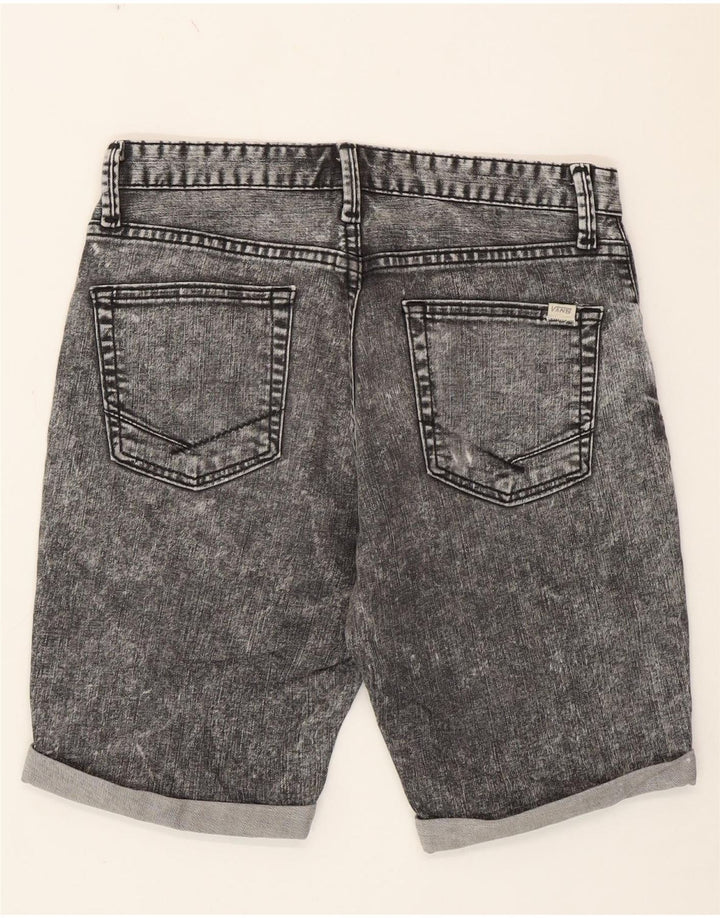 Vans Short en jean délavé à l'acide W28 pour femme, gris moyen