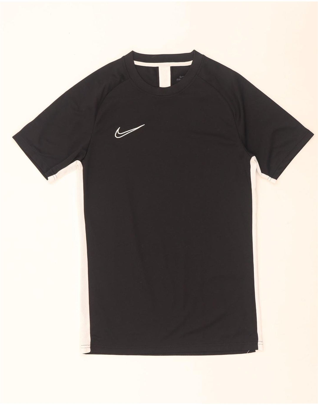 Nike Hommes Dri Fit T-Shirt Haut Petit Noir Colorblock