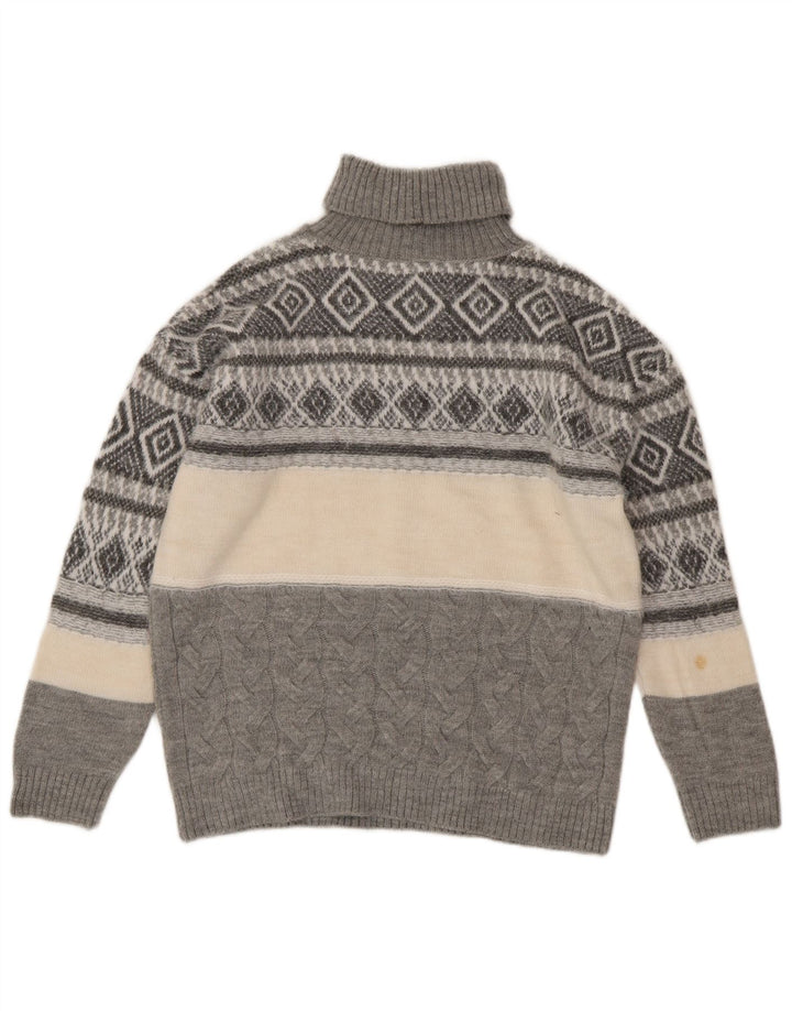 Marks & Spencer Pull col roulé pour femme UK 14 Gris moyen