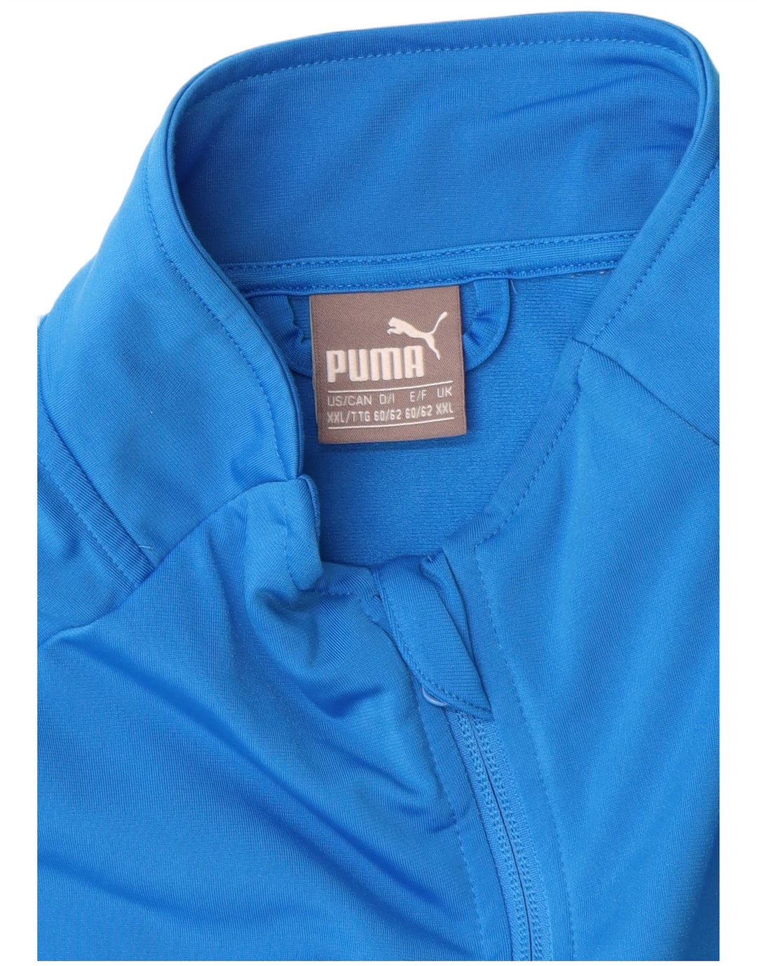 Puma Veste de survêtement pour homme 2XL Bleu Polyester