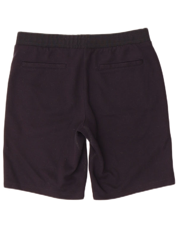 Armani Exchange Short de Sport Homme Noir Moyen Viscose