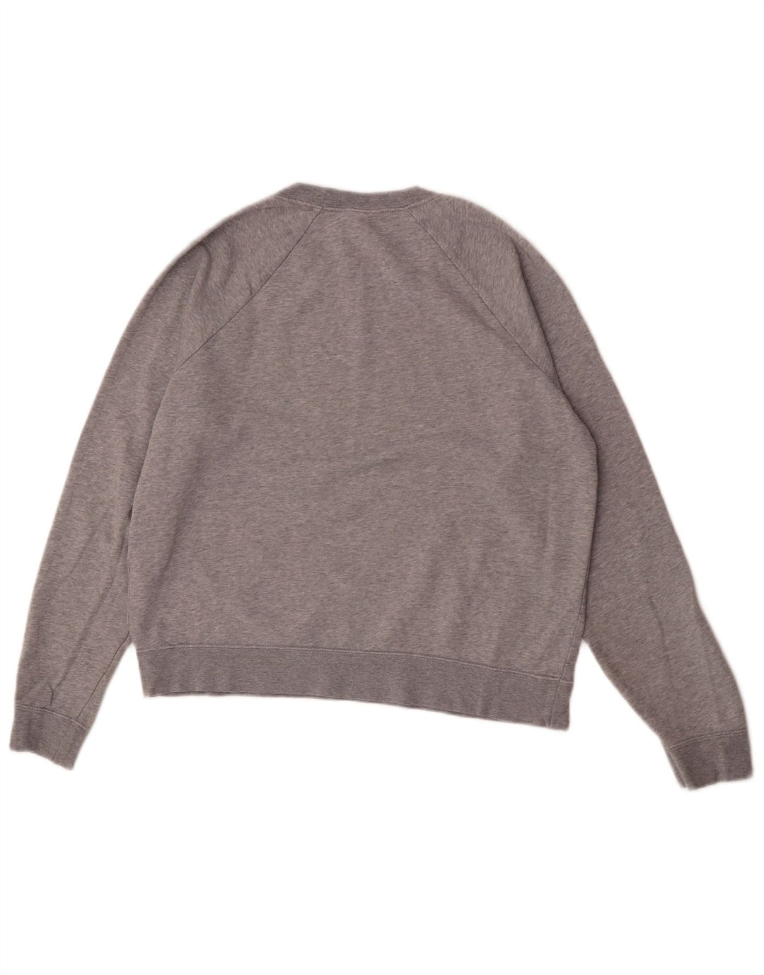 Nike Sweat-shirt pour femme UK 14 Gris moyen Coton