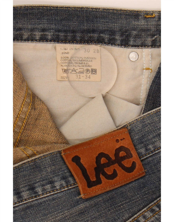 Lee Jeans Loose Homme W31 L28 Bleu Coton