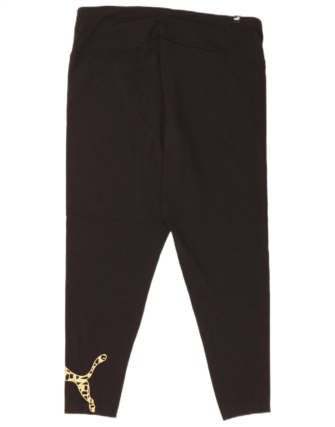 PUMA Legging graphique pour femme UK 18 XL Noir Coton