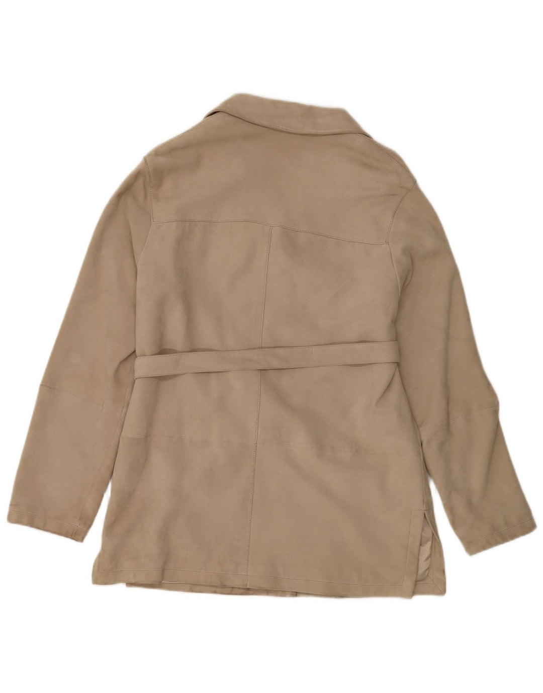 Ombraluce Veste blazer en daim à 4 boutons pour femme IT 42 Beige moyen