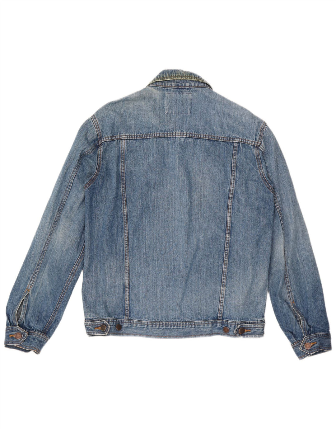 John Baner Veste en jean pour homme UK 38 Bleu moyen Coton