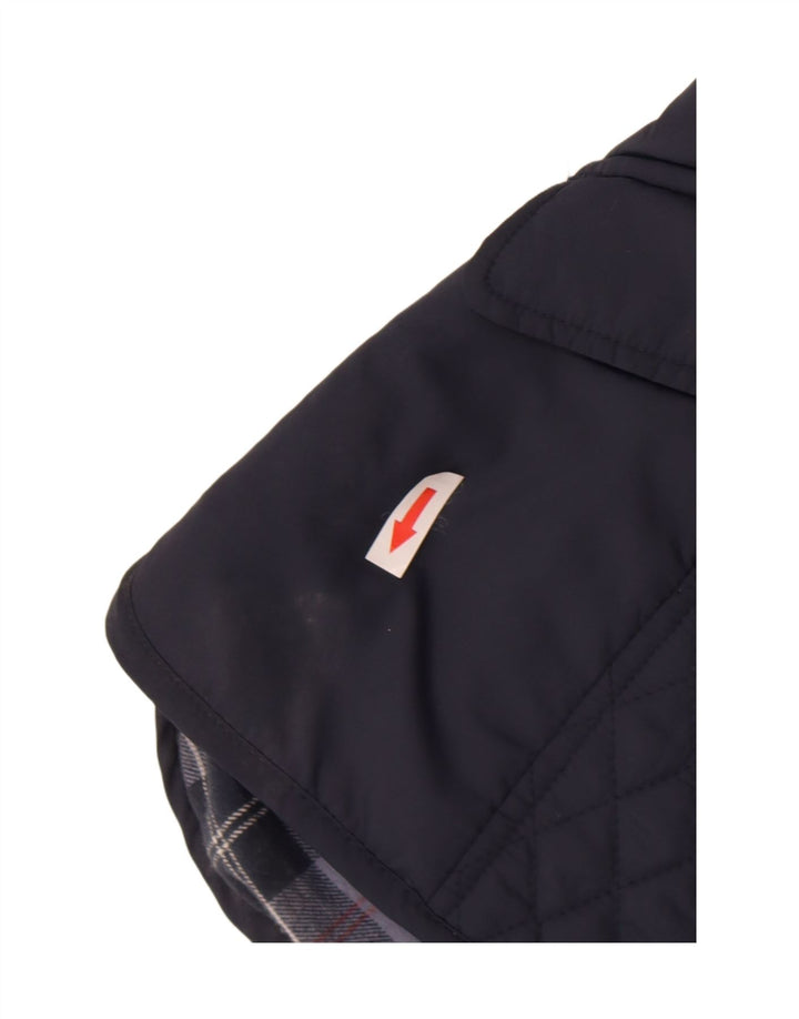 Musto Veste matelassée pour femme UK 8 Small Bleu marine Polyester