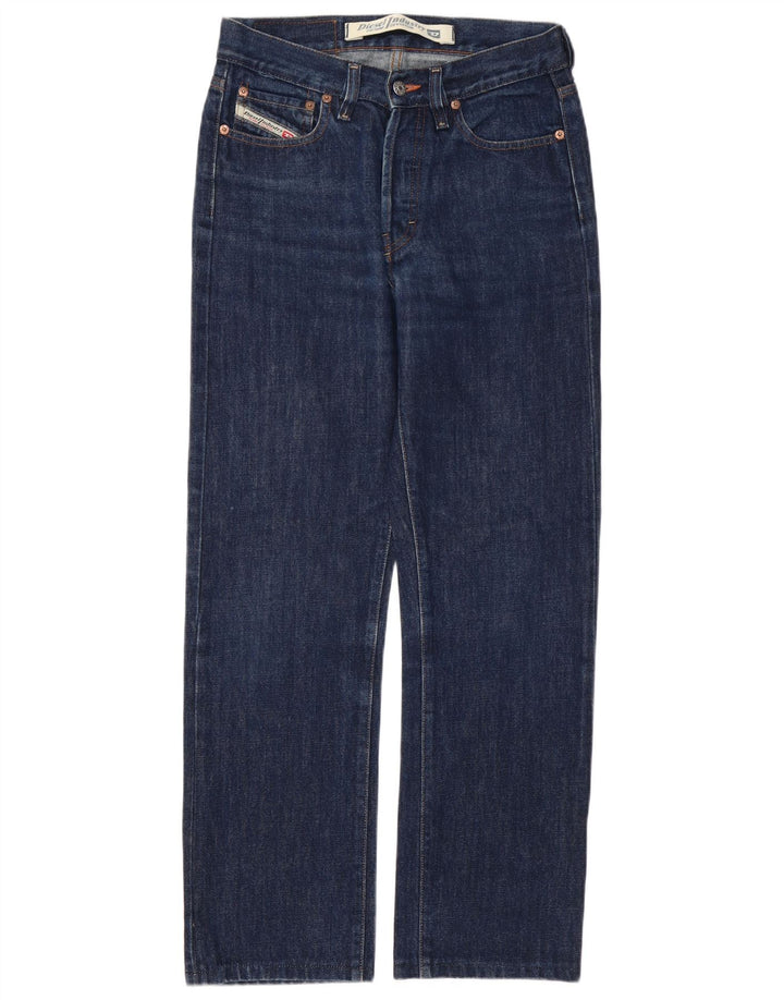 Jean droit Diesel homme W28 L28 bleu marine coton