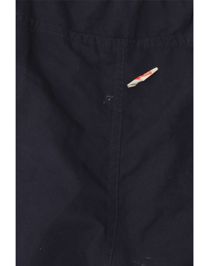 Fila Short de Sport Homme Large Bleu Marine Colorblock Polyester
