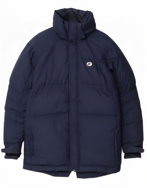 Nike Manteau rembourré pour homme UK 42/44 Large Bleu marine Polyester