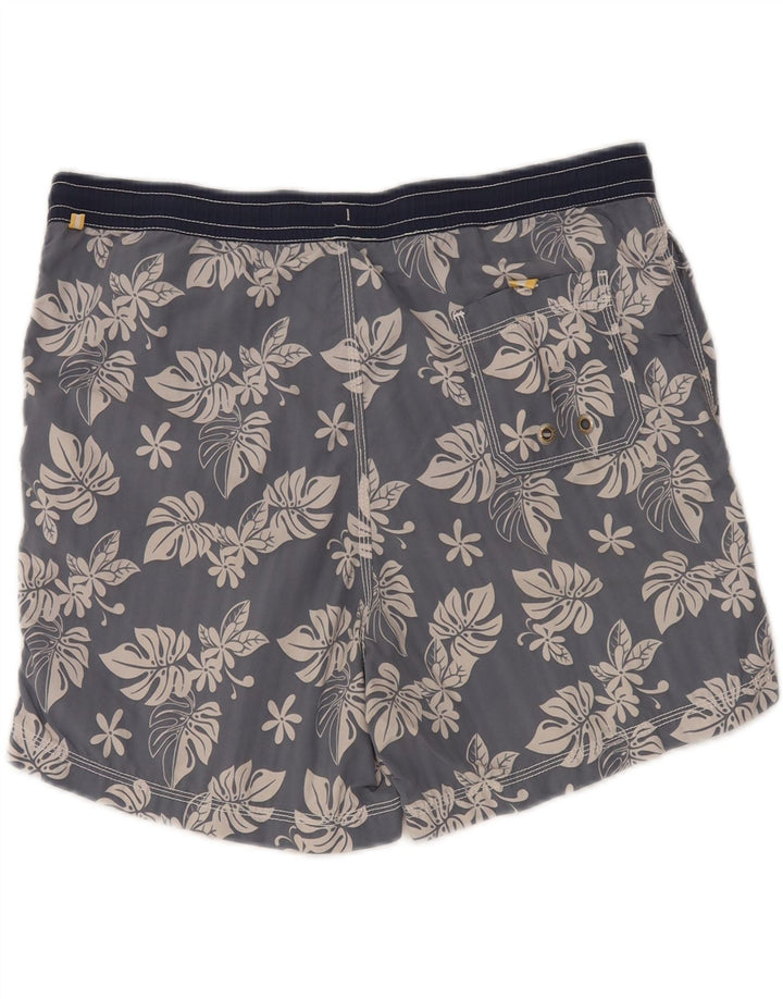 North Sails Short de Bain Homme Grand Nylon Floral Gris