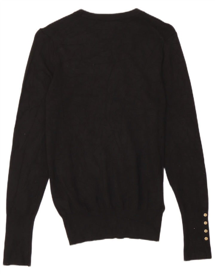 Zara Pull ras du cou pour femme UK 12 Noir moyen