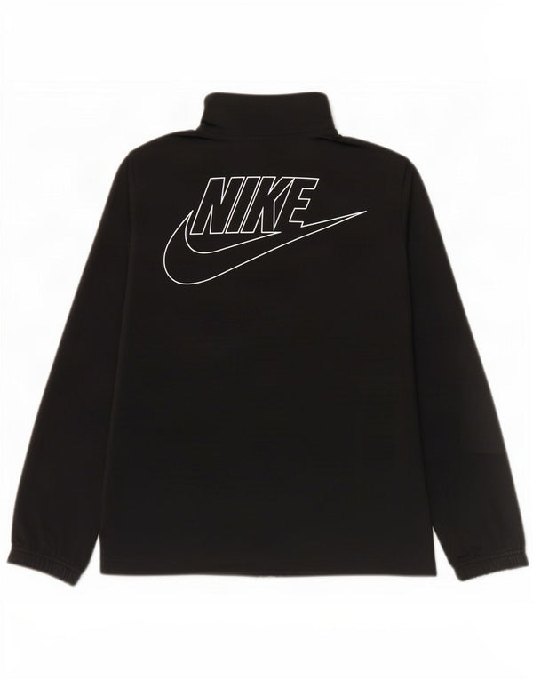 Veste de survêtement Nike pour fille, coupe standard, graphique, 13-14 ans, XL, noir
