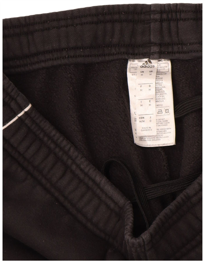 Adidas Pantalon de survêtement pour homme en coton noir moyen