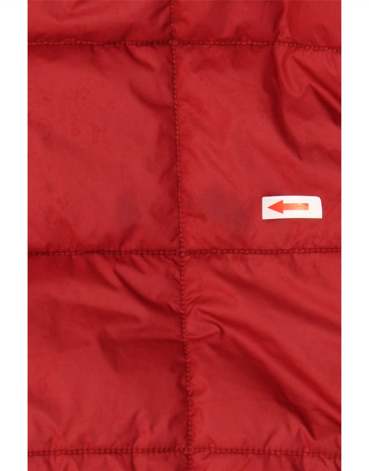 G-Star Veste matelassée à capuche pour homme UK 40 Large Rouge Polyester