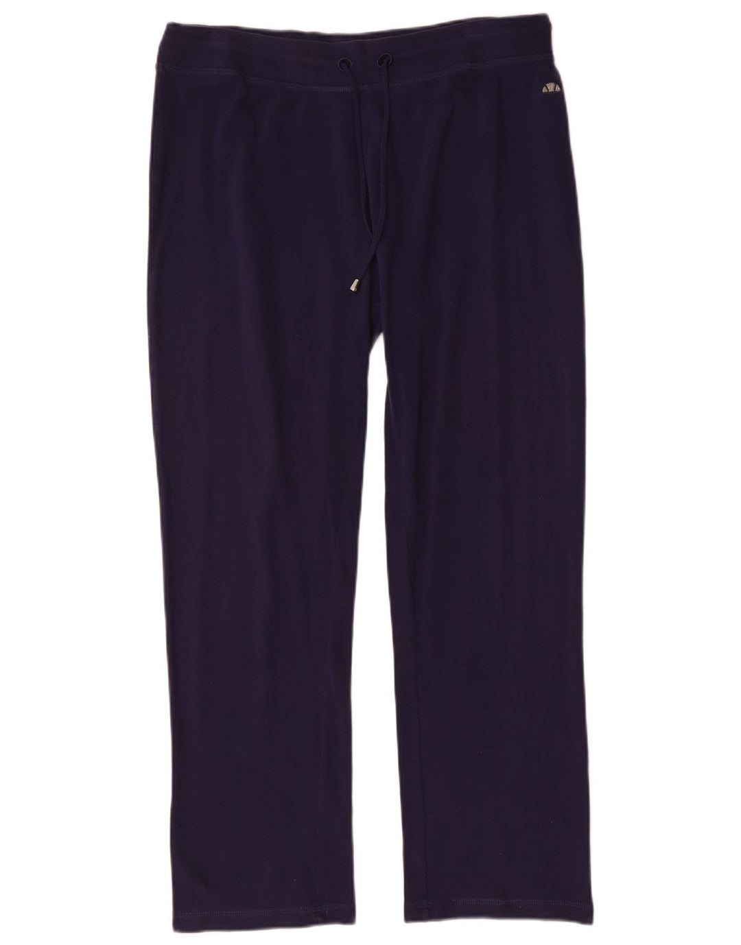 ELLESSE Pantalon de survêtement pour femme UK 20 2XL Bleu marine Coton