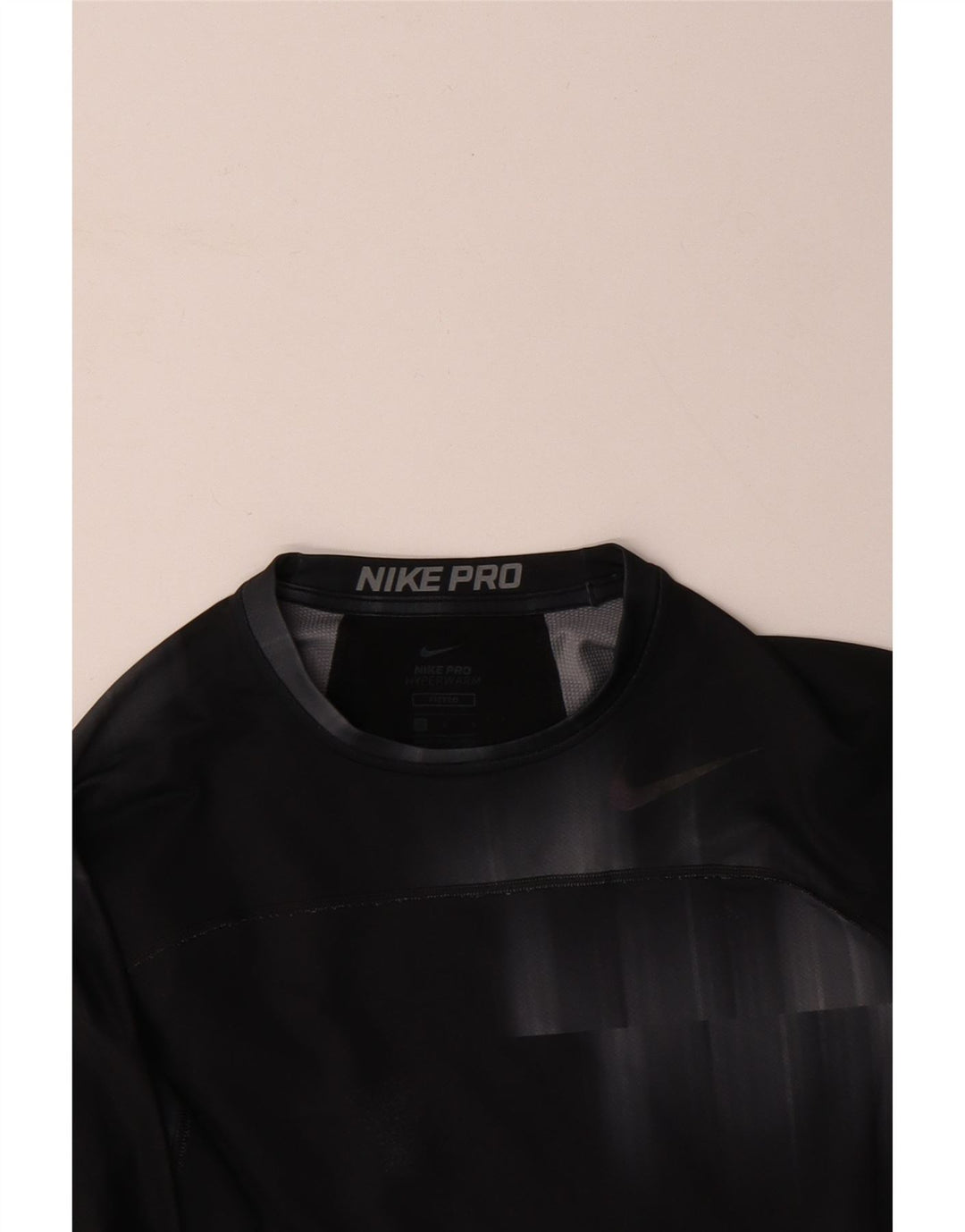 NIKE Haut à manches longues pour homme en polyester tie-dye noir