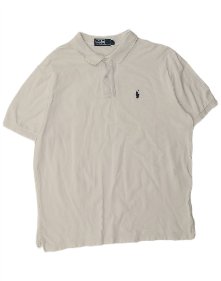 Polo Ralph Lauren Chemise Homme Large Blanc Coton