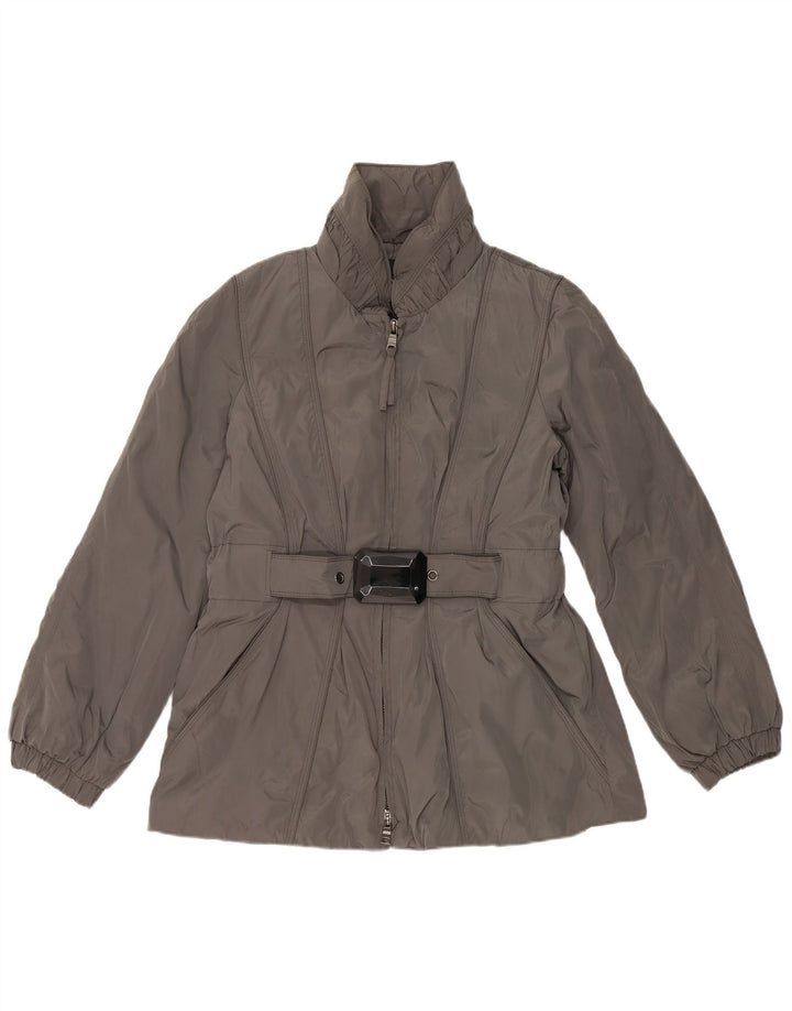 ZARA Veste matelassée pour femme UK 18 XL Gris