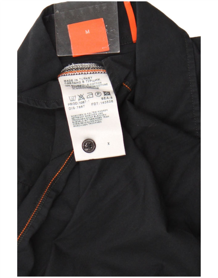 Hugo Boss Chemise Homme Noir Moyen Coton
