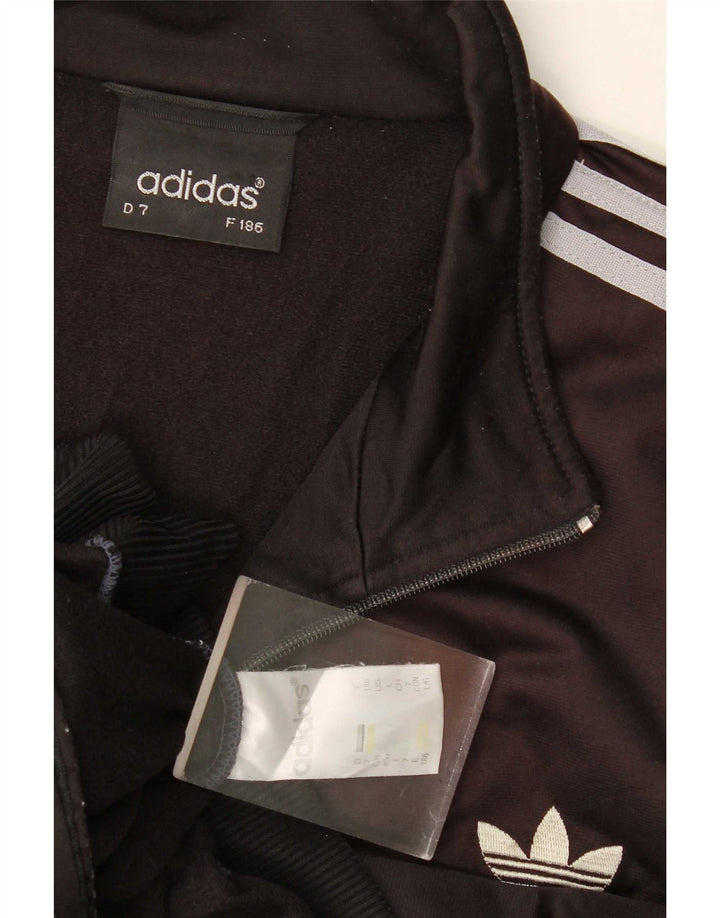 Adidas Veste de survêtement pour homme Large Noir Polyester