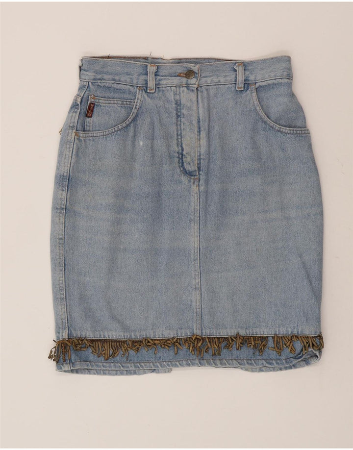 Jupe En Jean Femme Wild W30 Bleu Moyen