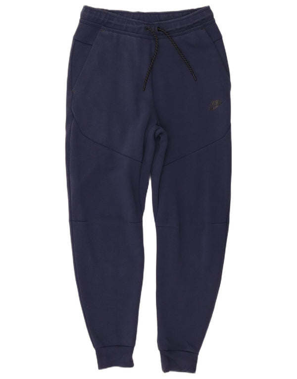 Nike Pantalon de survêtement pour homme en coton bleu marine Taille S