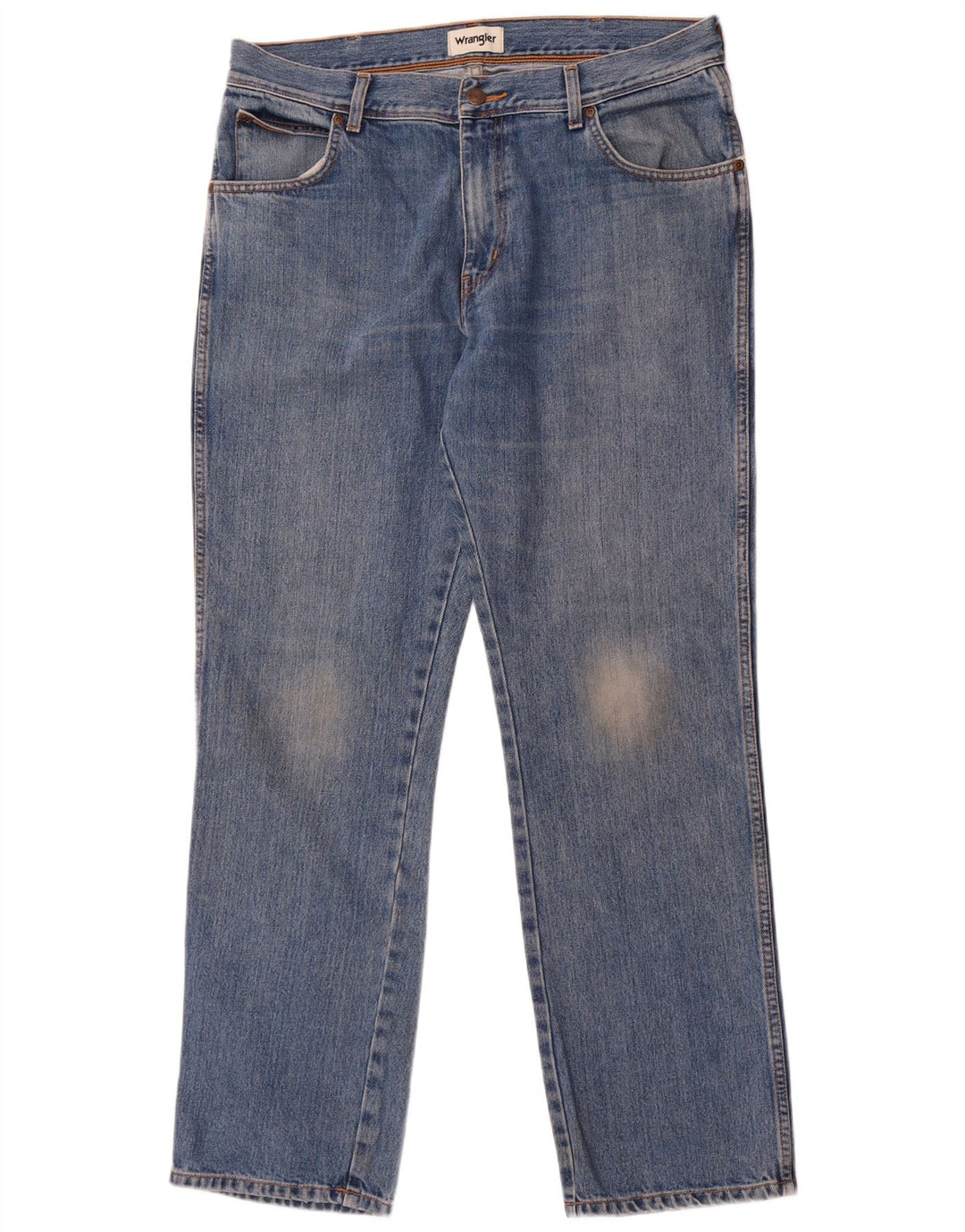 Wrangler Jean Droit Texas Homme W36 L32 Bleu Coton