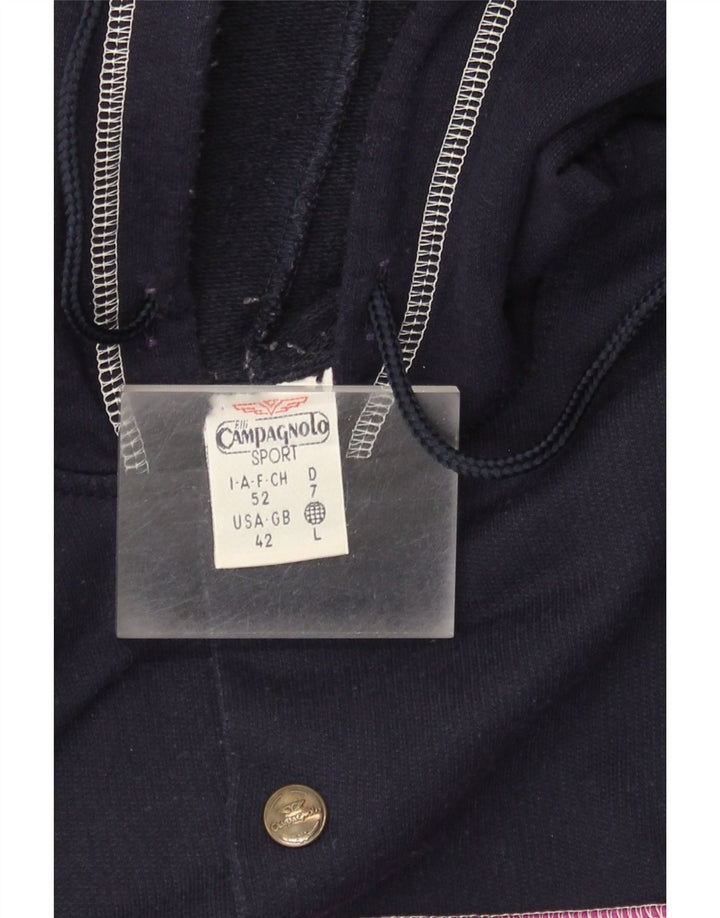 Campagnolo Survêtement surdimensionné graphique pour femme UK 16 Large Bleu marine