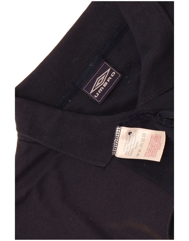 Umbro Polo Homme XL Bleu Marine Polyester