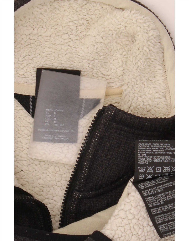 Jack Wolfskin Veste Bomber Homme UK 40 Moyen Noir Polyester