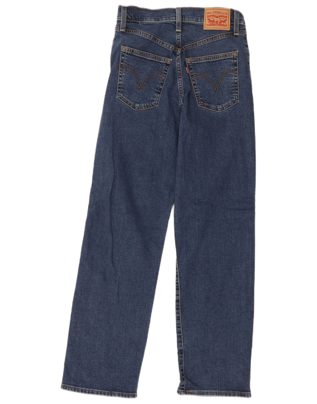 Levi's Jean Droit Ribcage Femme W27 L29 Bleu Coton