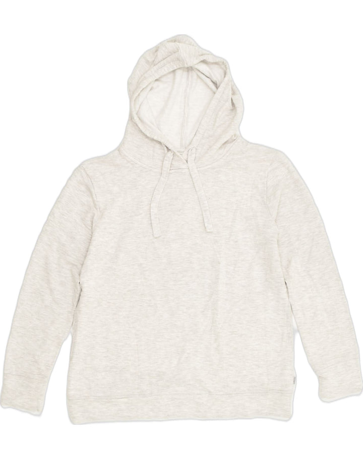 FAT FACE Womens Hoodie Jumper UK 8 Small Grey Polyester | Vintage Fat Face | Thrift | Second-Hand Fat Face | Used Clothing | Messina Hembry 