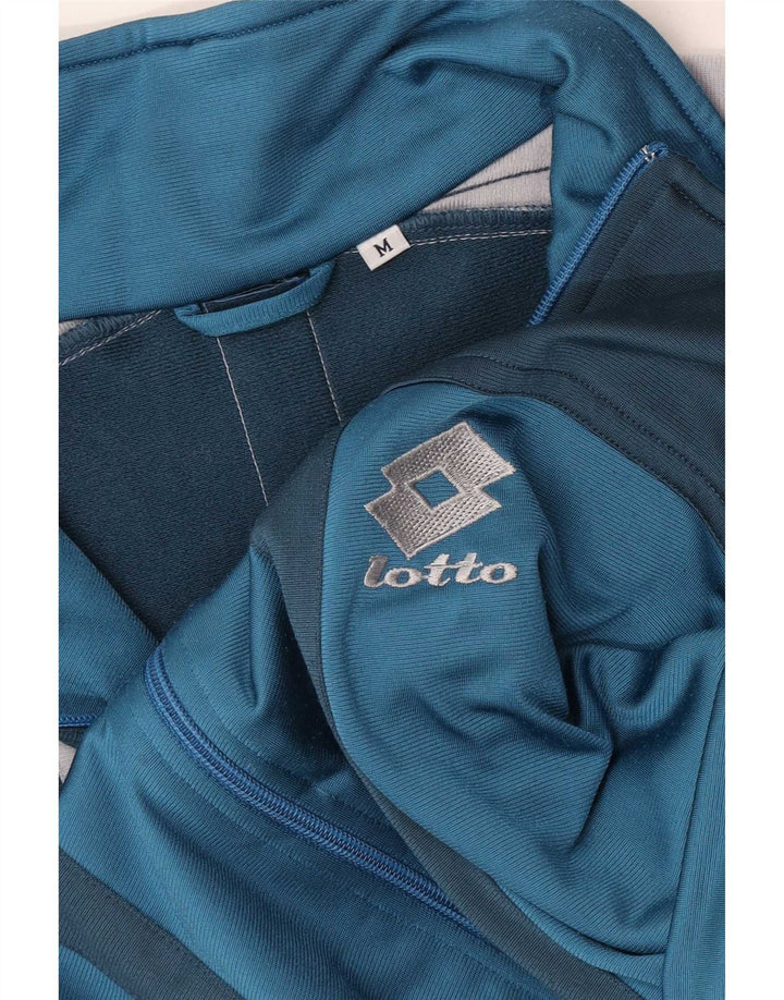 Asics Veste de Survêtement Homme Bleu Moyen Colourblock