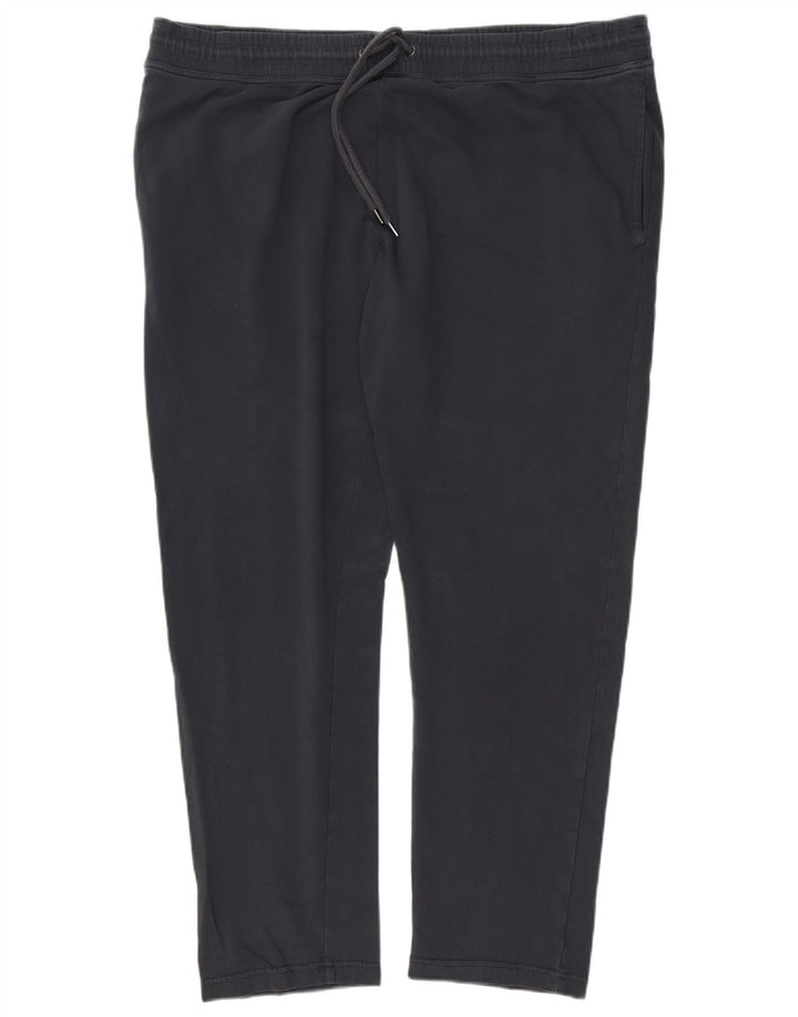Marks & Spencer Pantalon de survêtement régulier pour homme 2XL Gris Coton