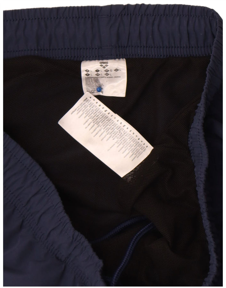Arena Short de Sport Homme Grand Bleu Marine Polyester