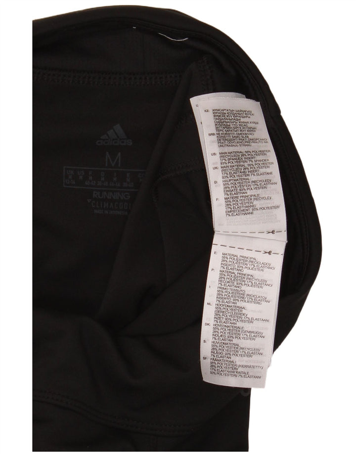 Adidas Femmes Climacool Leggings UK 12/14 Moyen Noir Polyester