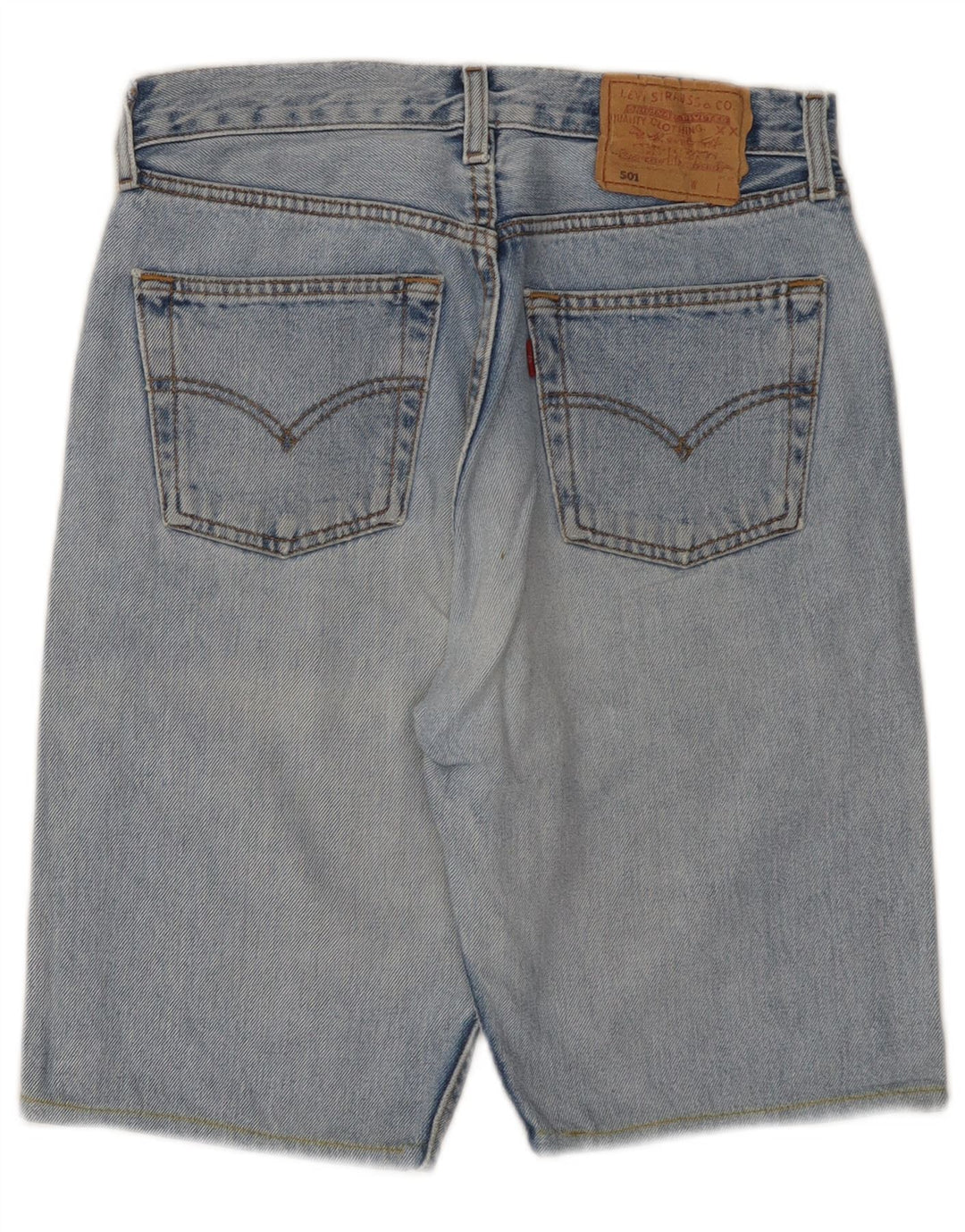 Levi's Short en Jean 501 W29 Homme Bleu Moyen Coton