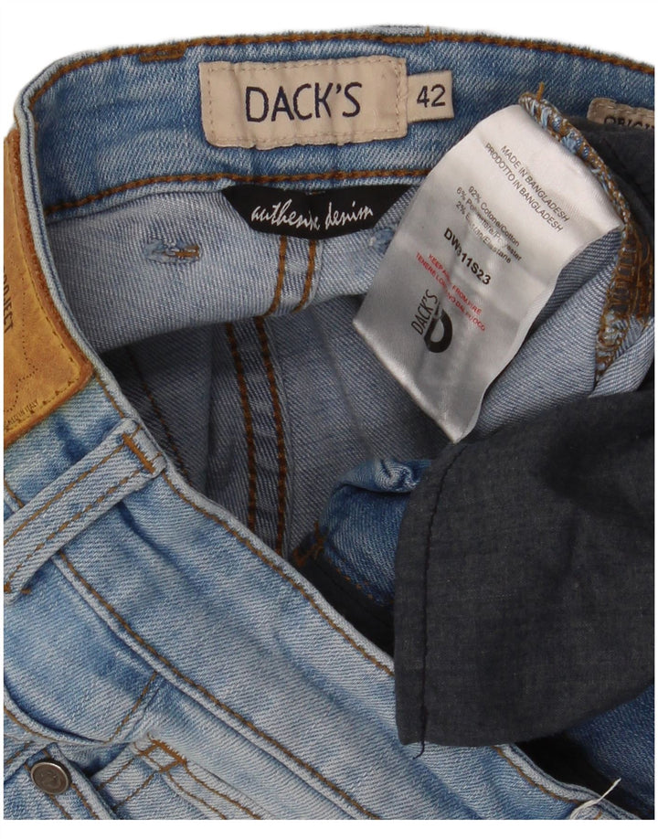 Dack's Jean skinny femme IT 42 Medium W28 L26 Bleu Coton