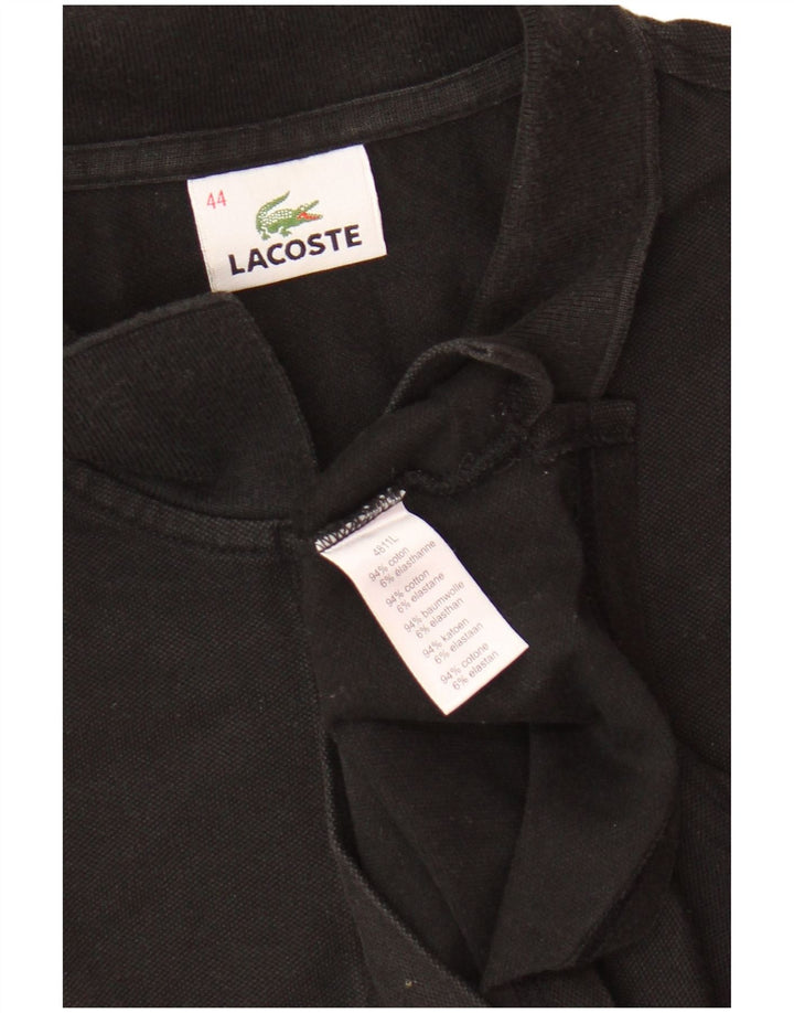 Lacoste Polo Femme Taille 44 Grand Coton Noir