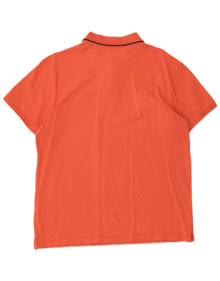Timberland Polo Slim Fit Homme Coton Orange Large