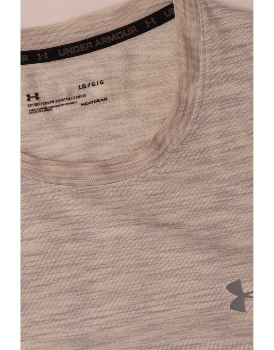 Under Armour Heat Gear Haut à manches longues pour homme Gris moucheté