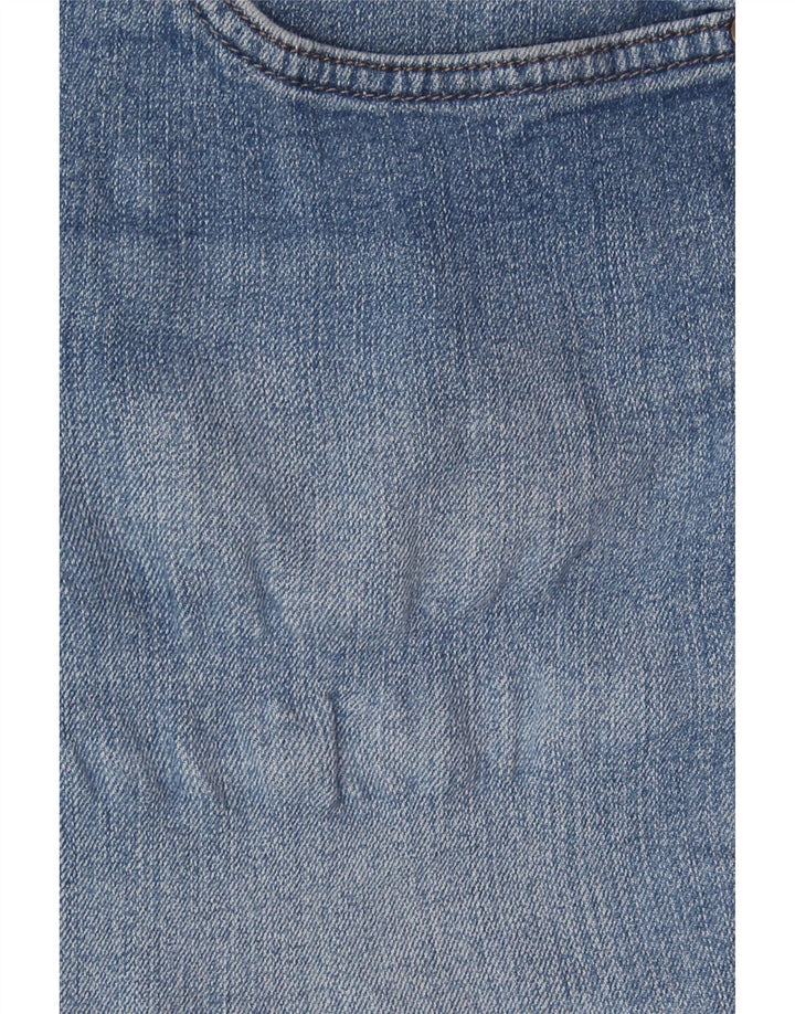 LEE Womens Riders Mid Rise Denim Shorts W34 Large Blue Vintage Lee and Second-Hand Lee from Messina Hembry 