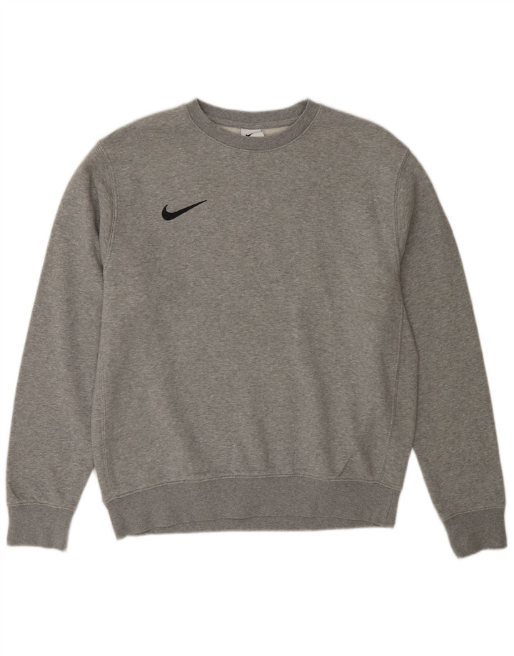 Nike Sweat-shirt en coton gris moyen pour homme